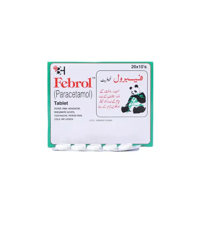 Febrol Tablets 500Mg